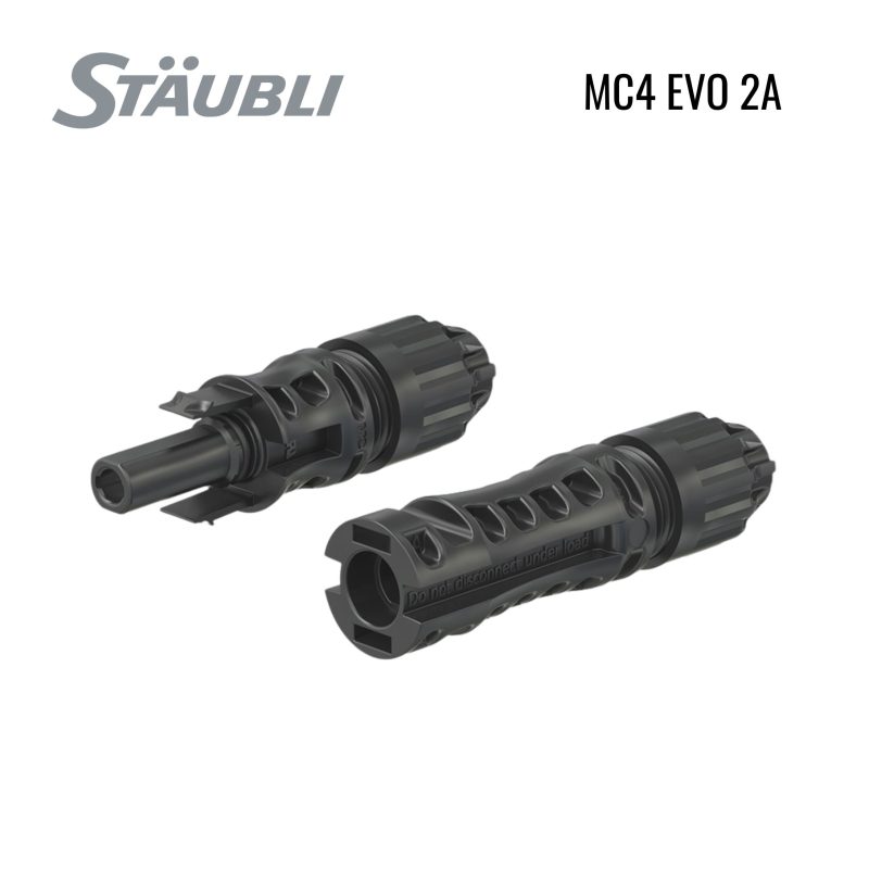 Đầu nối MC4 Stäubli chính hãng MC4 EVO 2A - Solar Miền Bắc