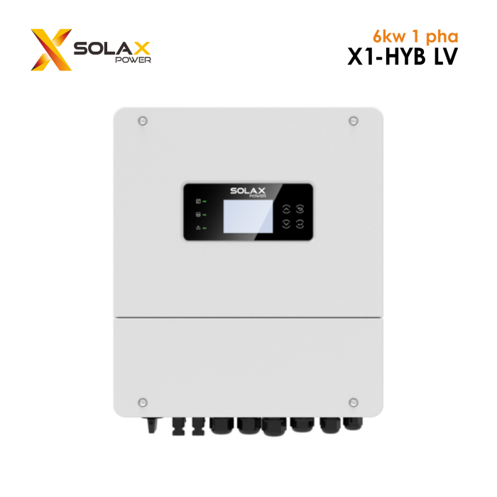 Biến tần Inverter Solax 6kw Hybrid 1 phase X1-HYB-6.0-LV