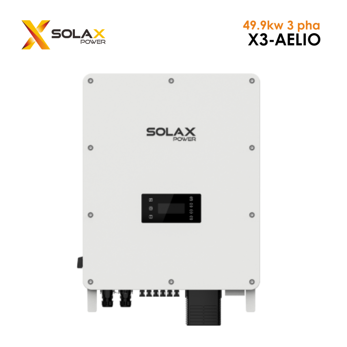 Biến Tần năng lượng mặt trời Solax X3 AELIO hybrid 49.9kw 3 pha