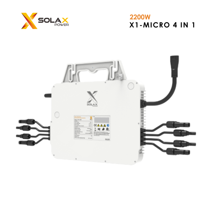 Biến Tần Hòa Lưới Solax Micro Inverter X1-Micro 4-in-1 – 2200W
