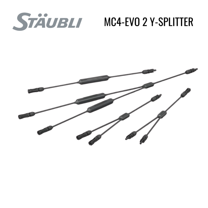 MC4-Evo 2 Stäubli Y-Splitter & Cầu chì nối dây