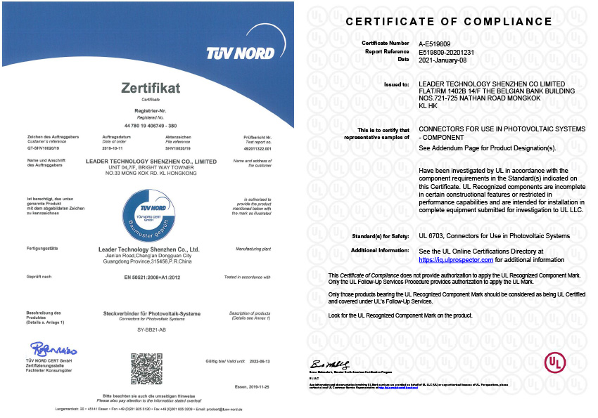 Đầu nối PV năng lượng mặt trời