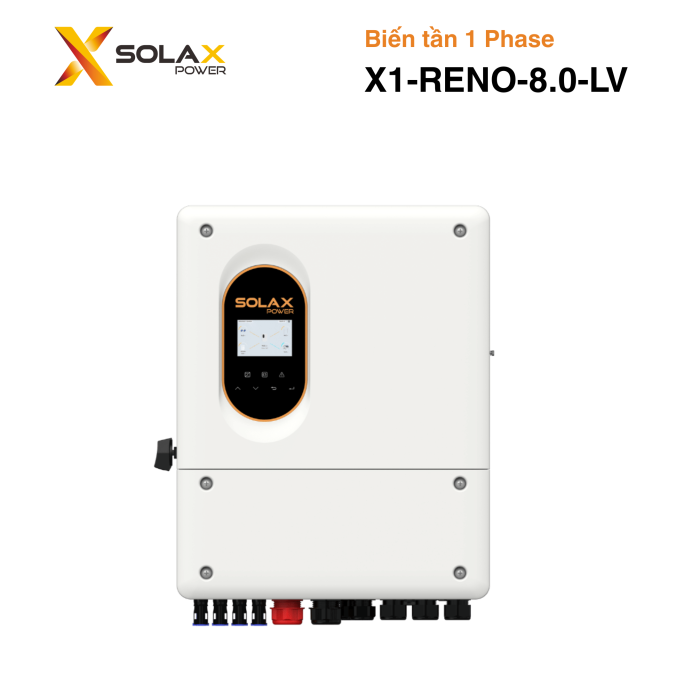 Biến tần Inverter Solax 8kW Hybrid 1 Phase X1-RENO-8.0-LV - Mã mới